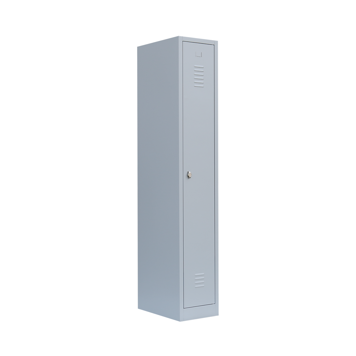 Garderobenspind, 1 Abteil, H 1800 x B 315 x T 500 mm, lichtg