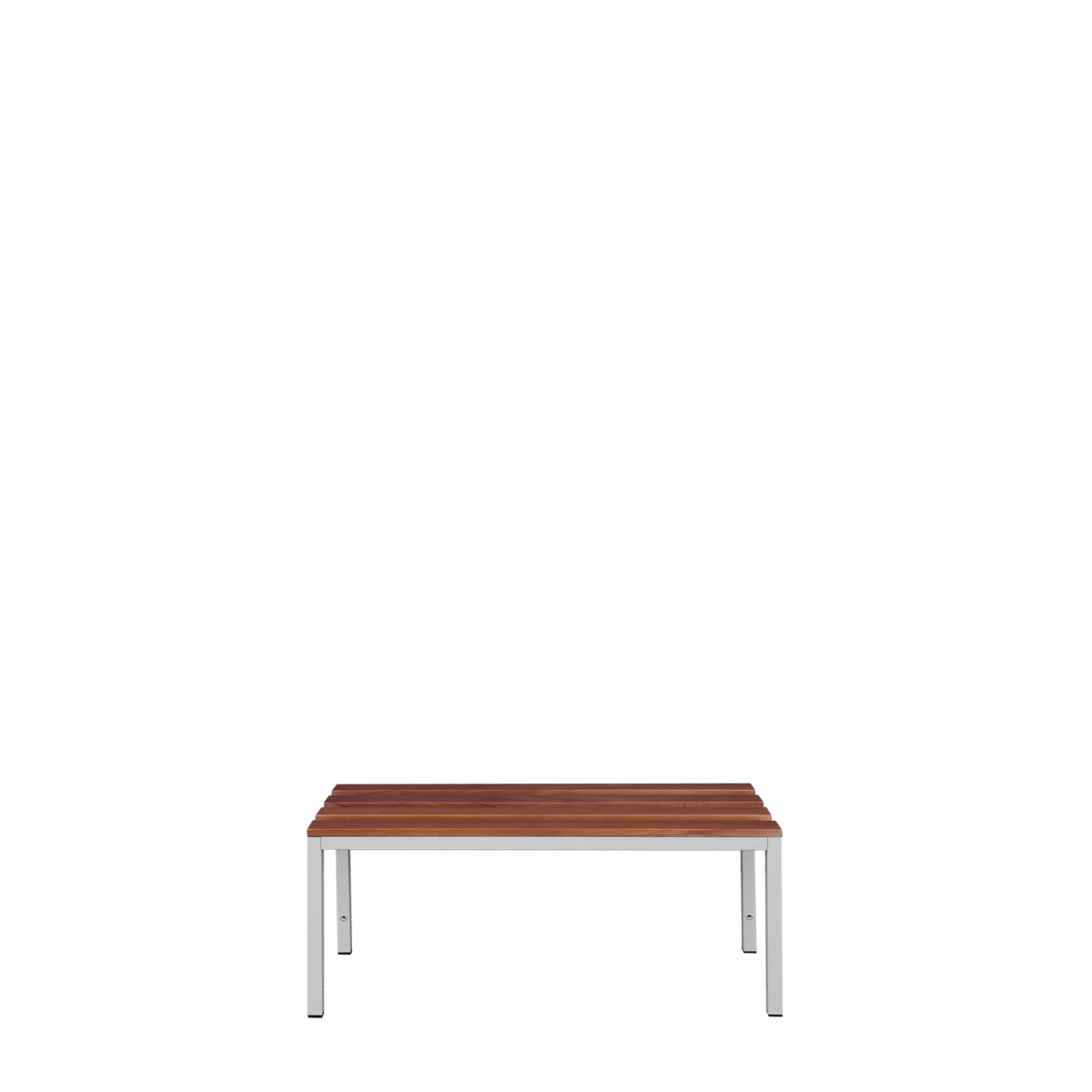 Sitzbank, 400 x 1000 x 400 mm, lichtgrau/buche - KONFIGURIER