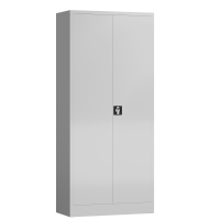 ClassiX Mehrzweckschrank mit Flügeltüren, 1800 x 800 x 380 mm, lichtgrau - KONFIGURIERBAR