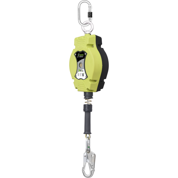 Höhensicherungsgerät HSG Typ HX-S (vertikale Anwendung / Stahlseil) Länge: 10,0 m